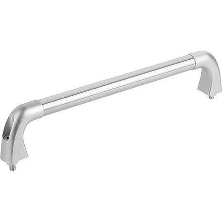 Kipp Pull Handles stainless steel, three-piece tube design, Style A K0227.400081